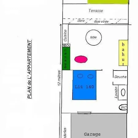 Naturiste Heliopolis Apartamento Agde